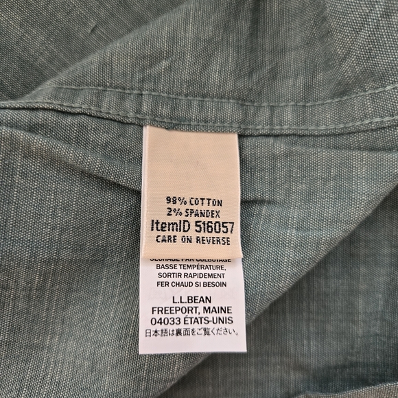 L.l. Bean Button-Up Shirt - Picture 5 of 5